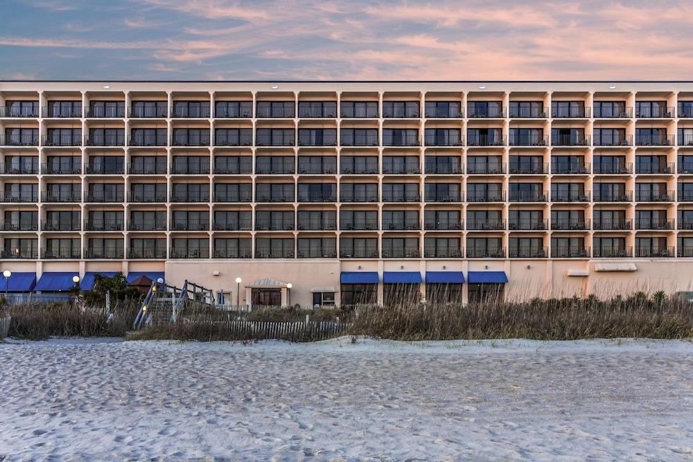 Crystal Coast Oceanfront Hotel Pine Knoll Shores Exterior foto