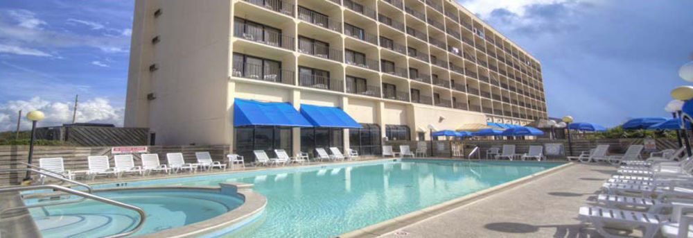 Crystal Coast Oceanfront Hotel Pine Knoll Shores Exterior foto