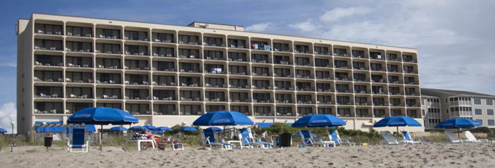 Crystal Coast Oceanfront Hotel Pine Knoll Shores Exterior foto